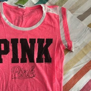 PINK Hot Pink Tee - Size L